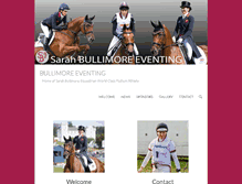 Tablet Screenshot of bullimore-eventing.co.uk